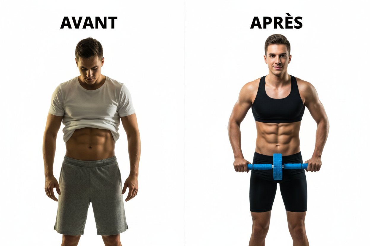 Avant/Après Abdominal Wheel