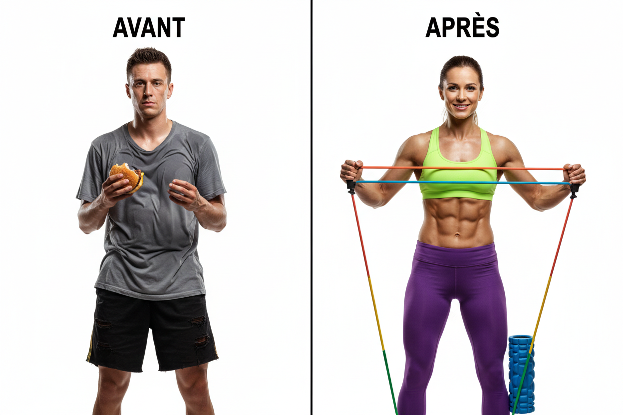 Avant/Après - Fitness & Muscle Recovery Bundle